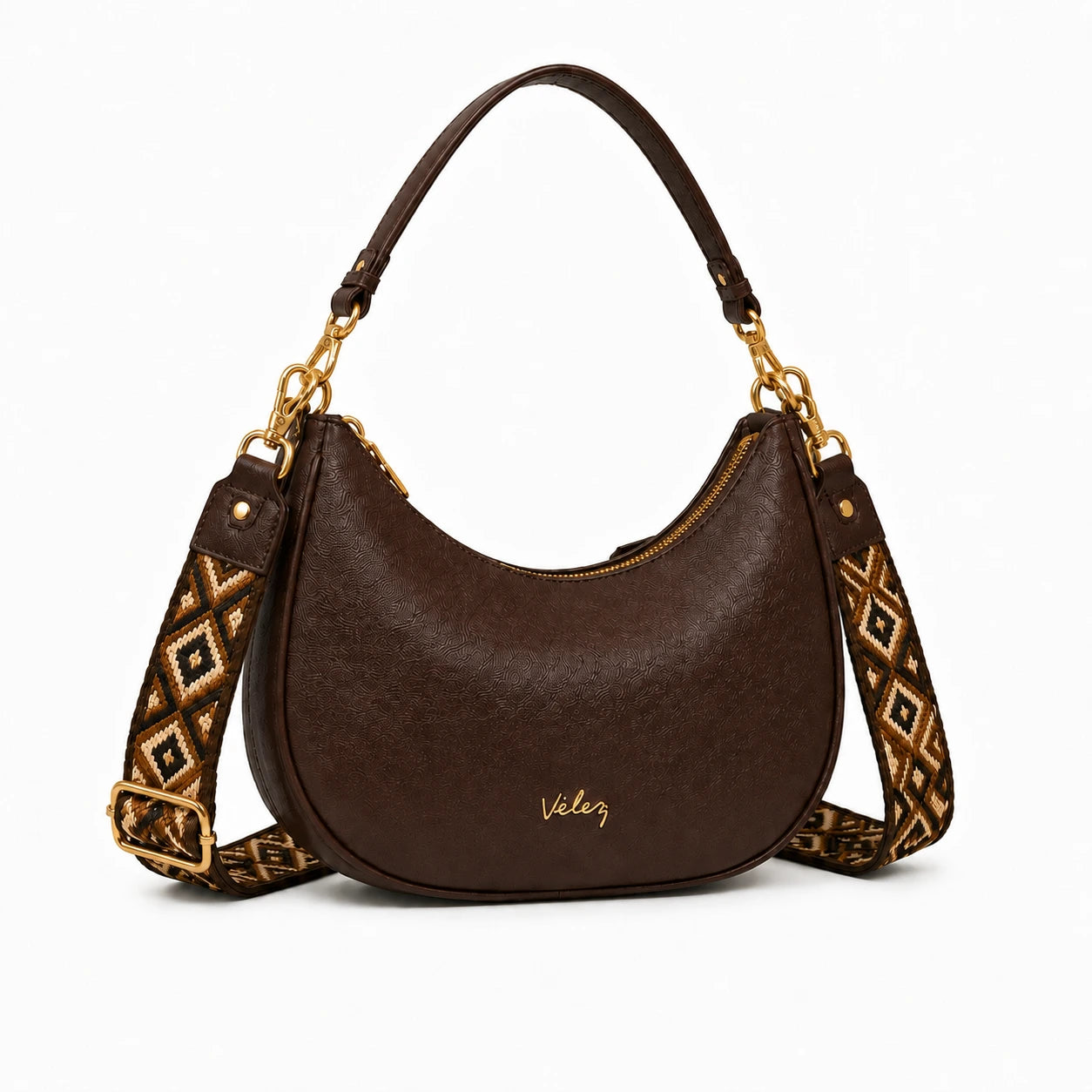 Bolso Vélez Luna de Cuero Legítimo - Precio Exclusivo De Lanziamiento 🎁