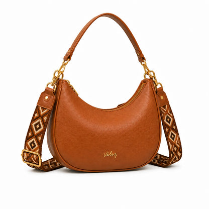 Bolso Vélez Luna de Cuero Legítimo - Precio Exclusivo De Lanziamiento 🎁